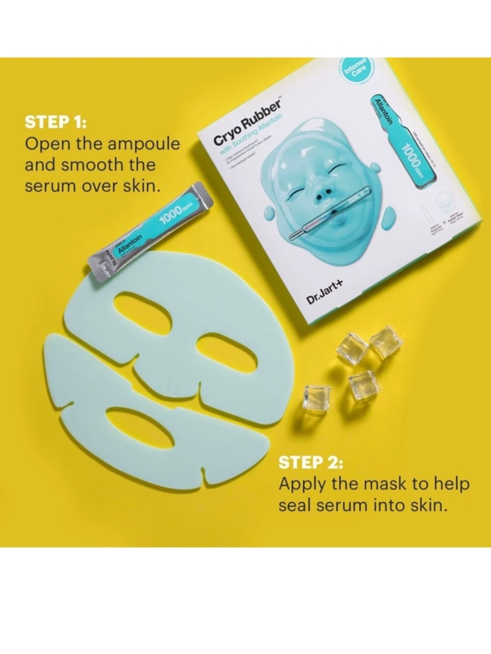 Dr. Jart+ Dr Jart Cryo Rubber Mask Shoothing Allantoin new